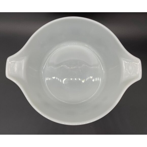 Vintage Pyrex Casserole Dish Town Country Snowflake Brown White 475-B 2.5 Quart - Picture 6 of 10